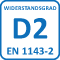 Deposit Widerstandsgrad D-2 nach EN 1143-2