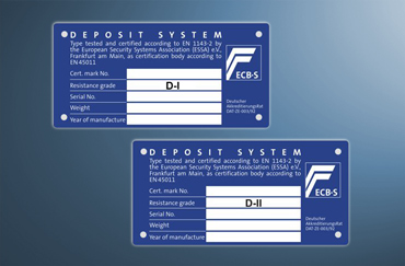 ECB-S Label Deposittresor